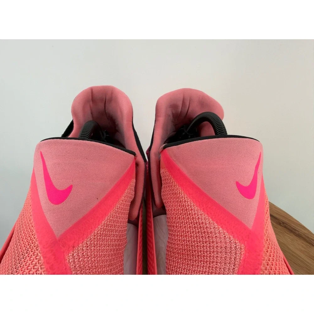 Nike Go FlyEase Sunrise Pink Black Mens Hands Free Sneakers DZ4860-600 Size 11